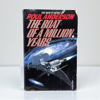 Vintage 1989 The Boat of a Million Years Paperback: Poul Anderson