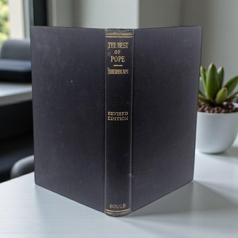 Vintage 1946 The Best of Pope Hardcover Book: George Sherburn Ronald Press