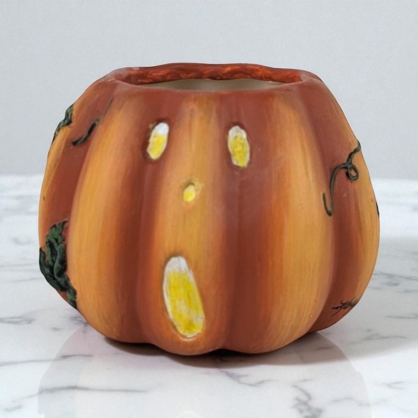 2002 Kathy Hatch Ceramic Candle Holder