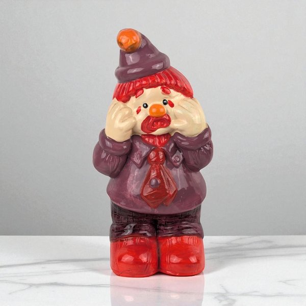 1989 Artmark Sad Hobo Clown Ceramic Figurine