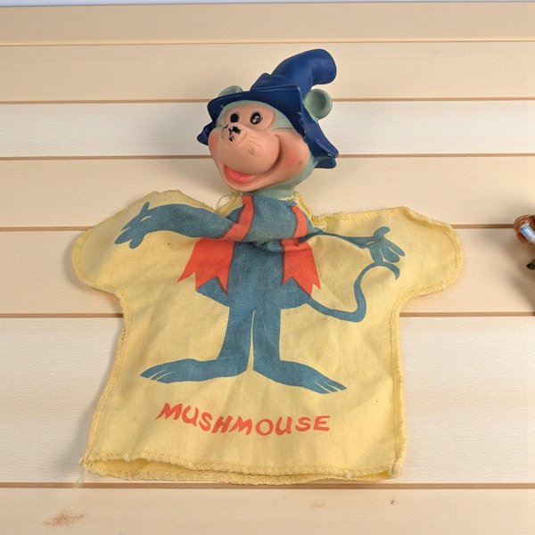 Vintage 1964 Ideal Mushmouse Hand Puppet