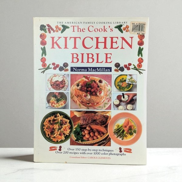 1995 The Cook's Kitchen Bible Hardcover Reference