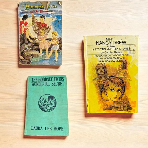 1931-1959 Vintage Children’s Mystery Hardcover Book Lot