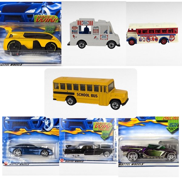 Vintage Diecast Vehicle Collection - Hot Wheels & Lledo