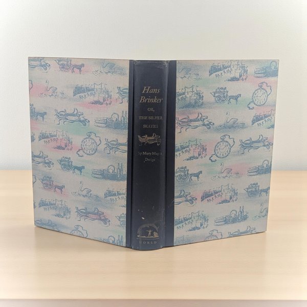1946 "Hans Brinker or the Silver Skates" by Mary Mapes Dodge Hardcover Book