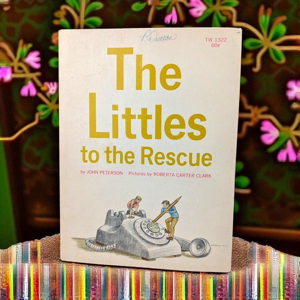 1974 The Littles to the Rescue Scholastic Softcover Book