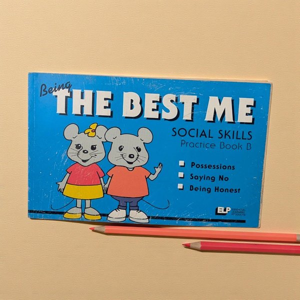 1990s, Essential Learning Products, Being The Best Me Social Skills Practice Book B, Softcover