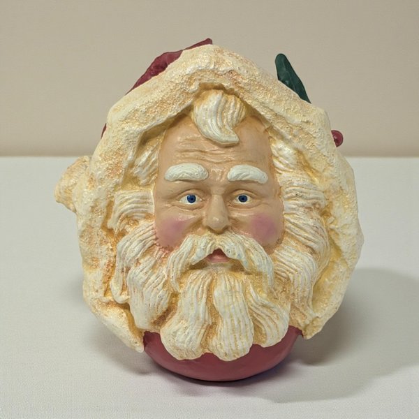 Vintage Midwest Importers Santa Head Figure