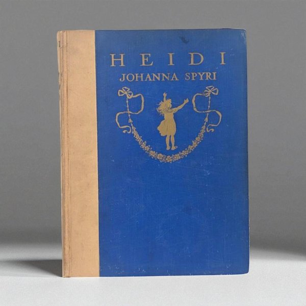 1919 Heidi by Johanna Spyri, Hardcover Book
