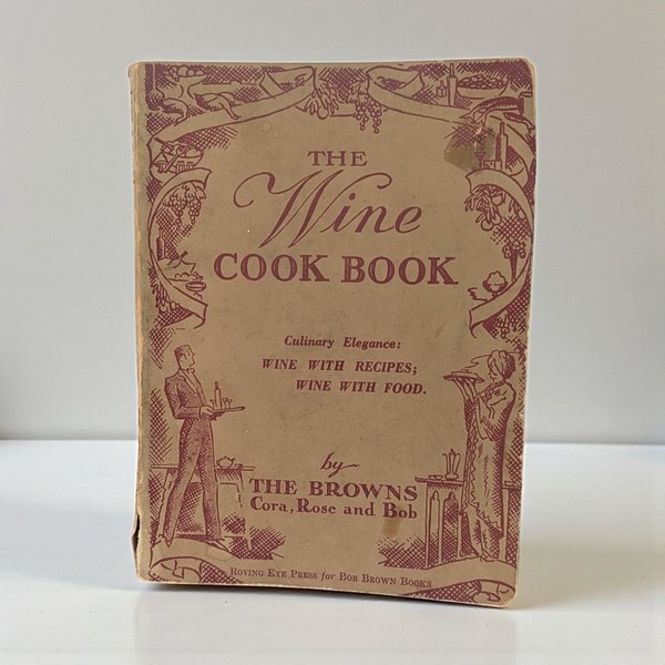 1960 The Wine Cook Book Softcover Edition
