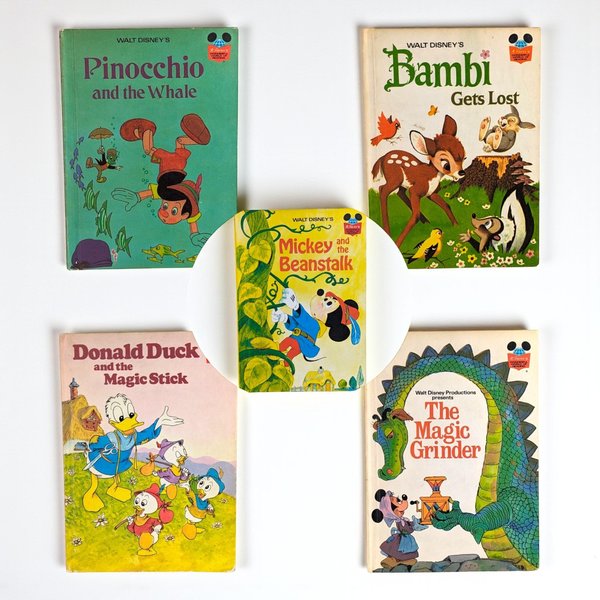 1970s Disney "Wonderful World of Reading" Book Choice