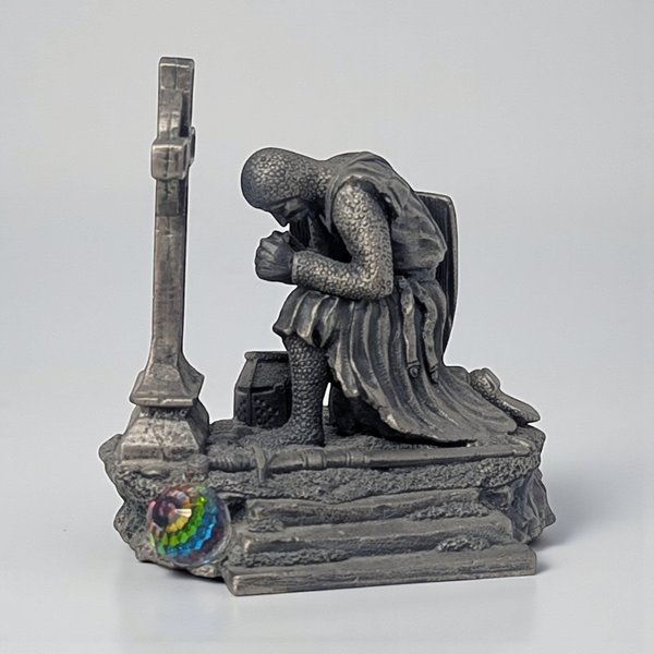 1993 Tudor Mint Vigil for Sir Galahad Pewter Figurine