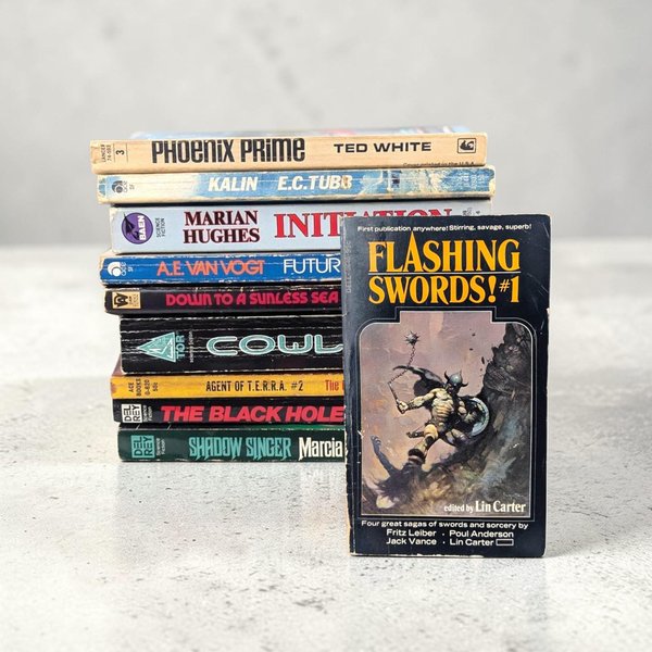 Vintage Sci-Fi Paperback Book Choice