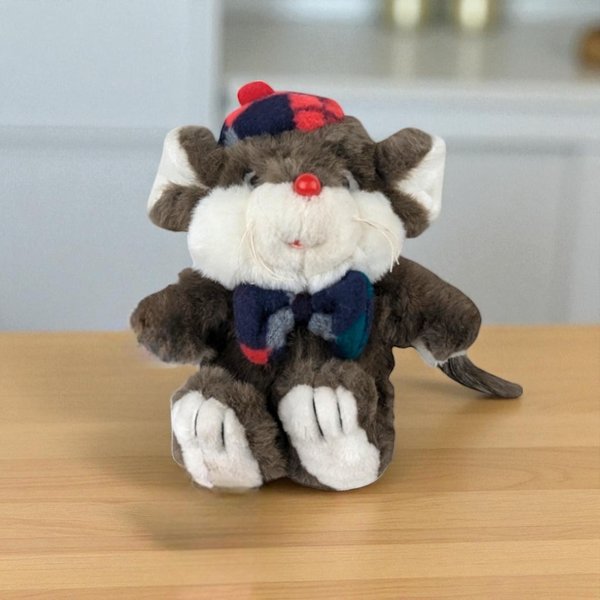 Vintage Target Lil' Tweaks Christmas Mouse Plush